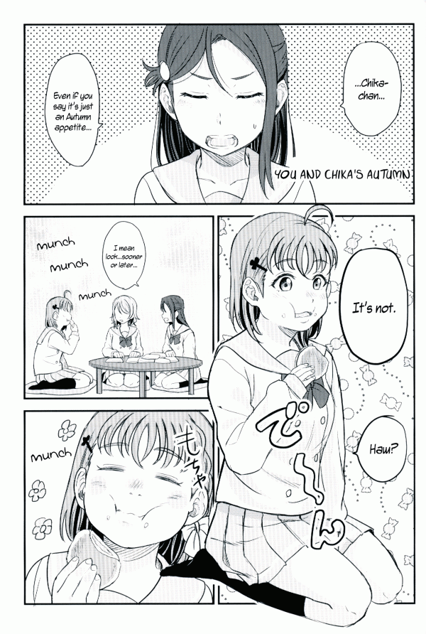 Love Live! Sunshine!! - You and Chika&rsquo;s Autumn (Doujinshi)