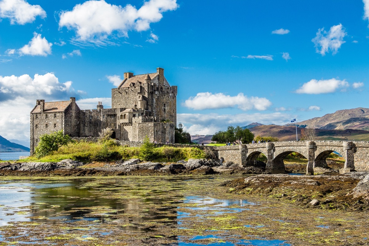 EILEAN DONAN CASTLE, DORNIE, SCOTLAND