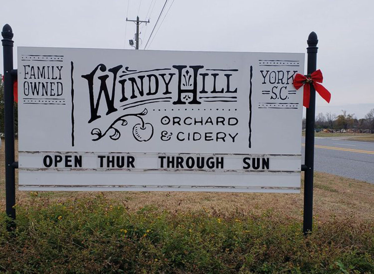 windy hill orchard south carolina