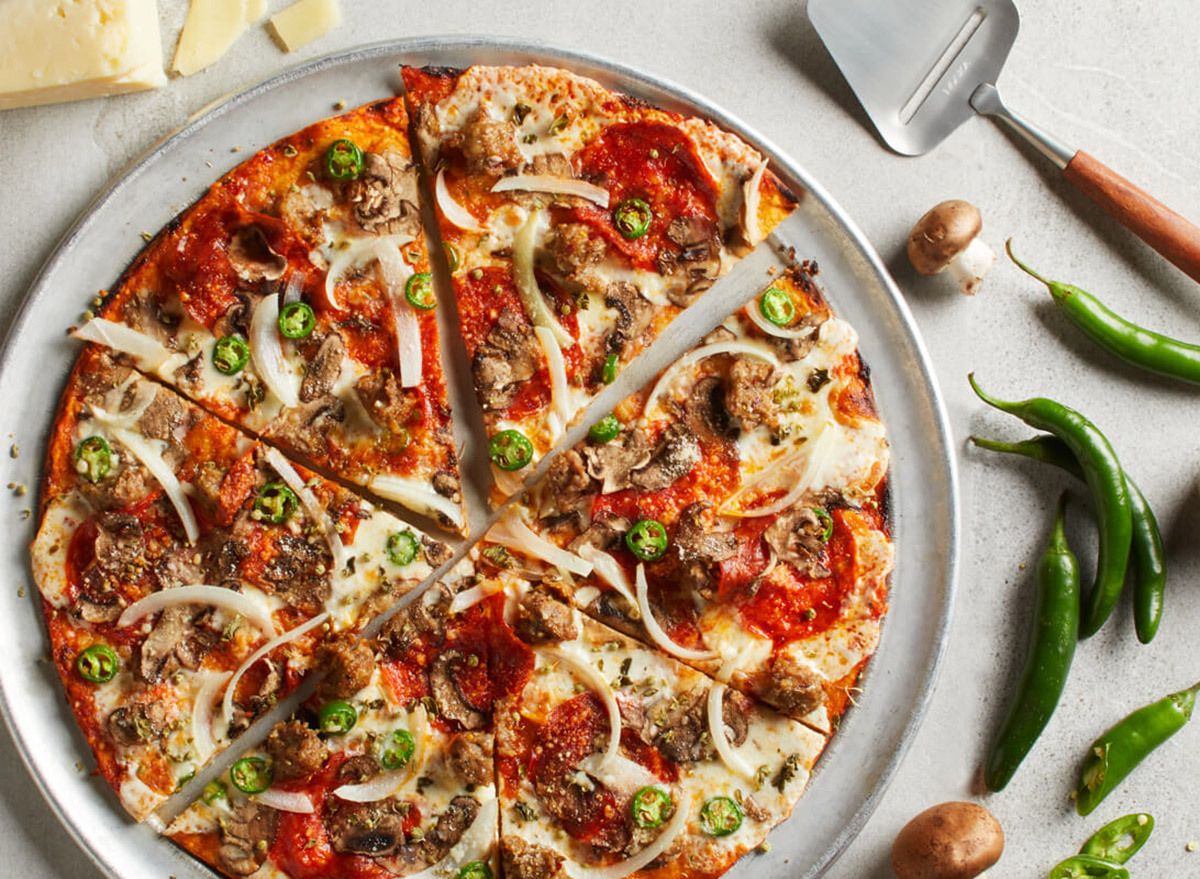 cpk thin crust spicy milano pizza