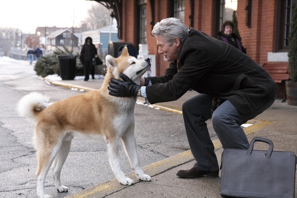 Richard Gere in Hachi: A Dog's Tale