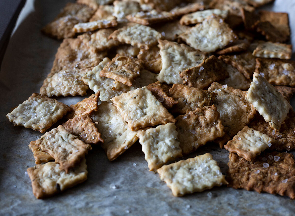 homemade crackers