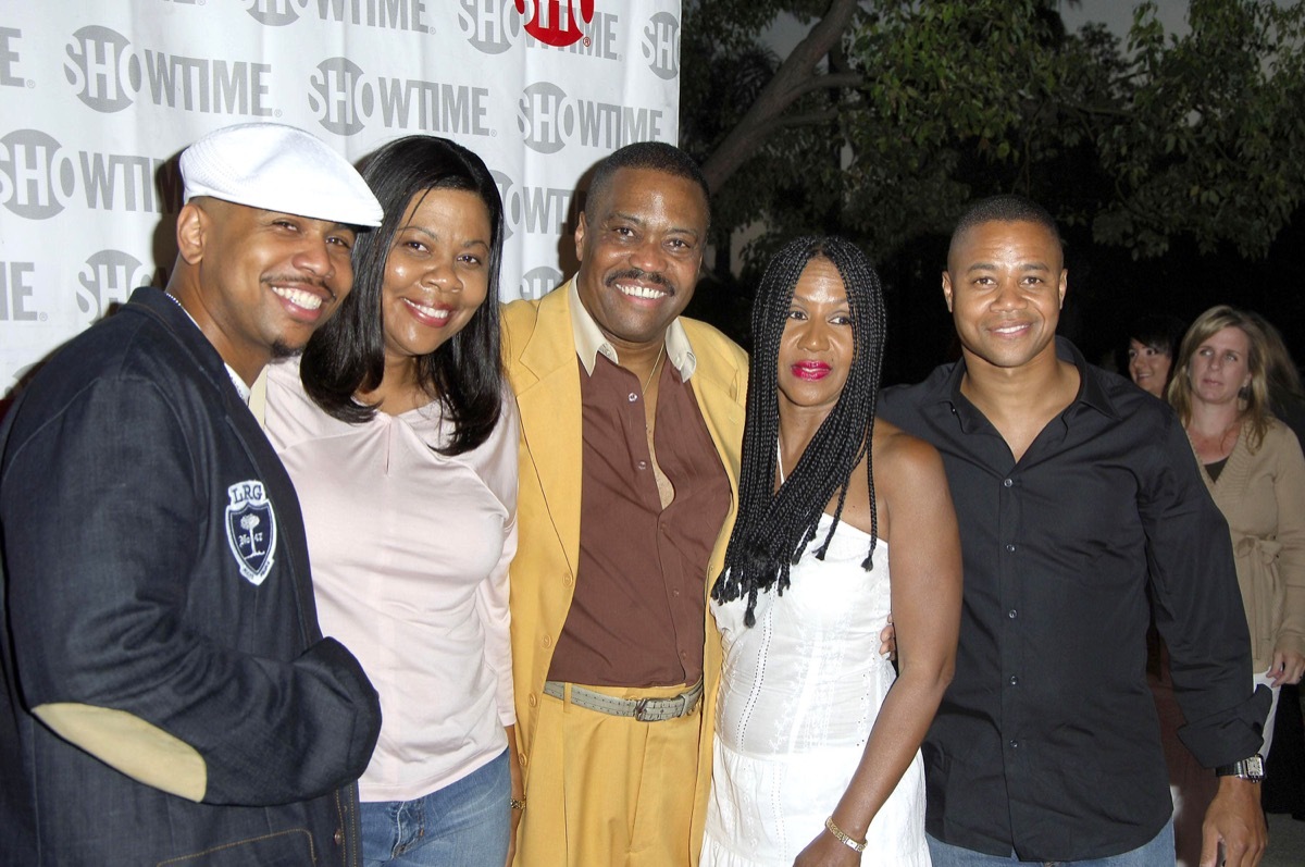 Omar Gooding, Cuba Gooding, Jr. and family