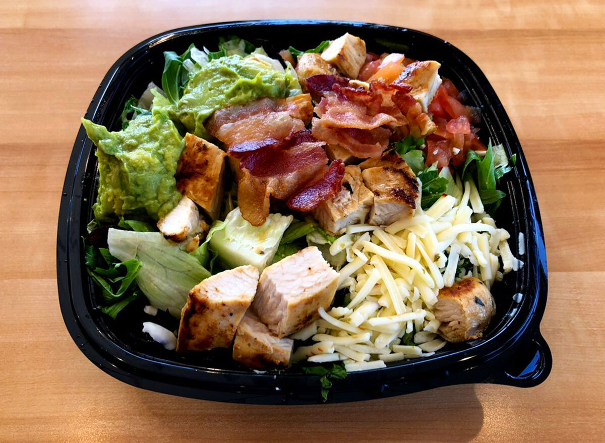 wendys southwest avocado chicken salad