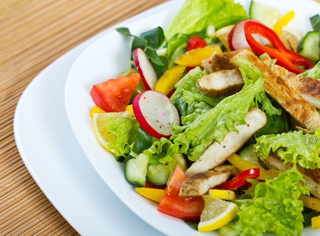 eating salad all the time won't help you lose weight