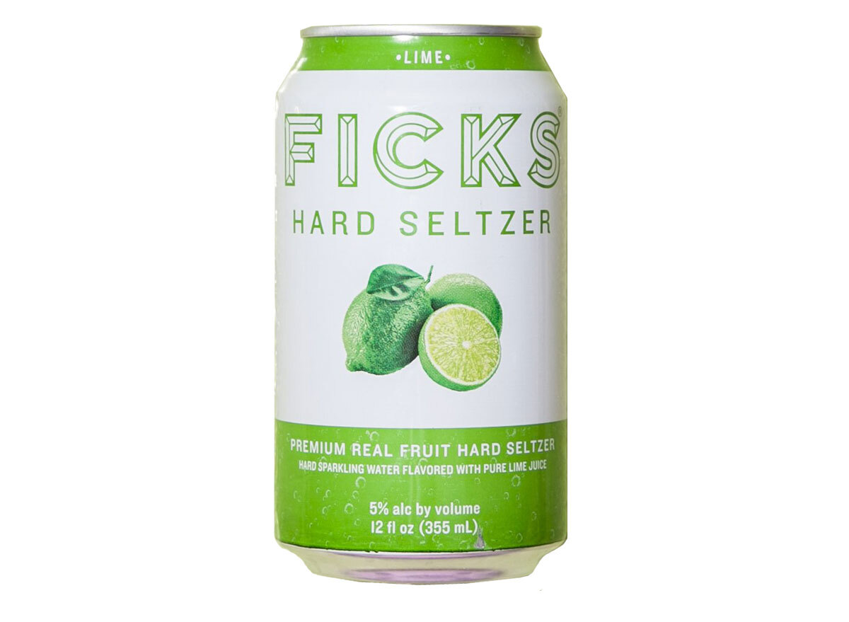 Ficks hard seltzer lime