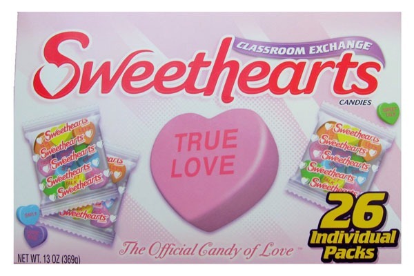 Valentines Candy Ranked sweethearts