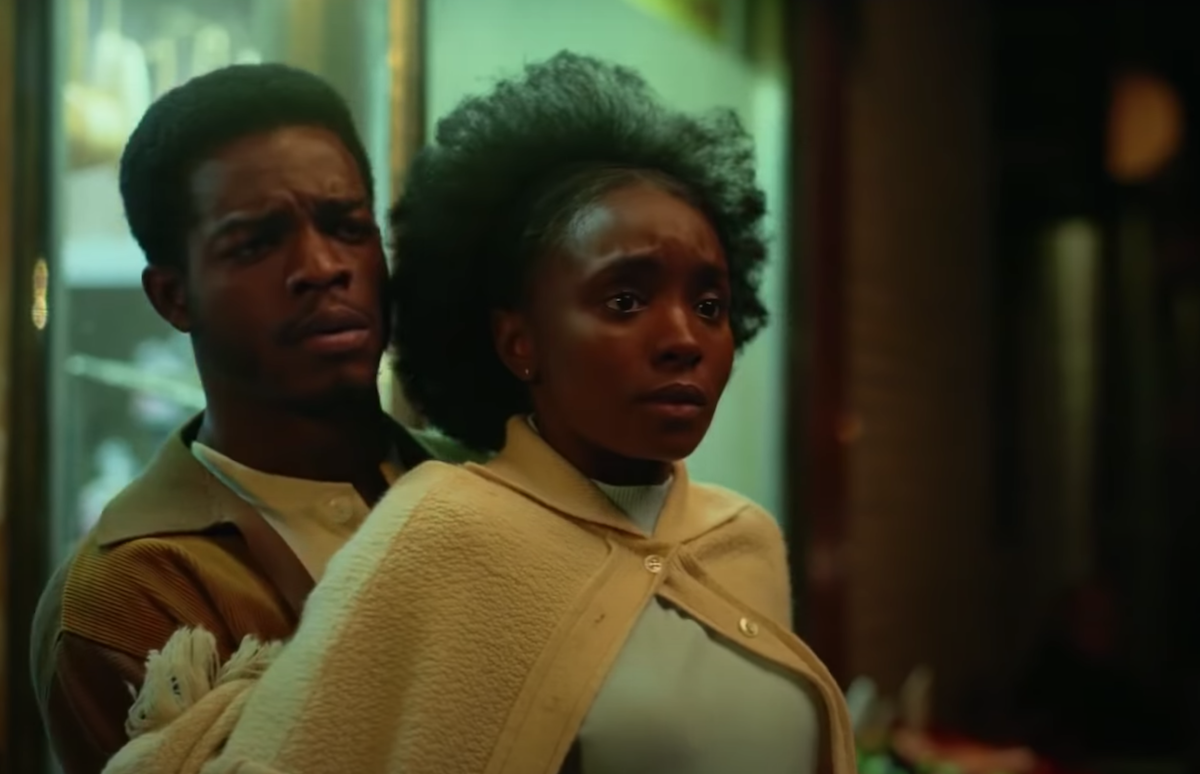 Stephan James and KiKi Layne in 