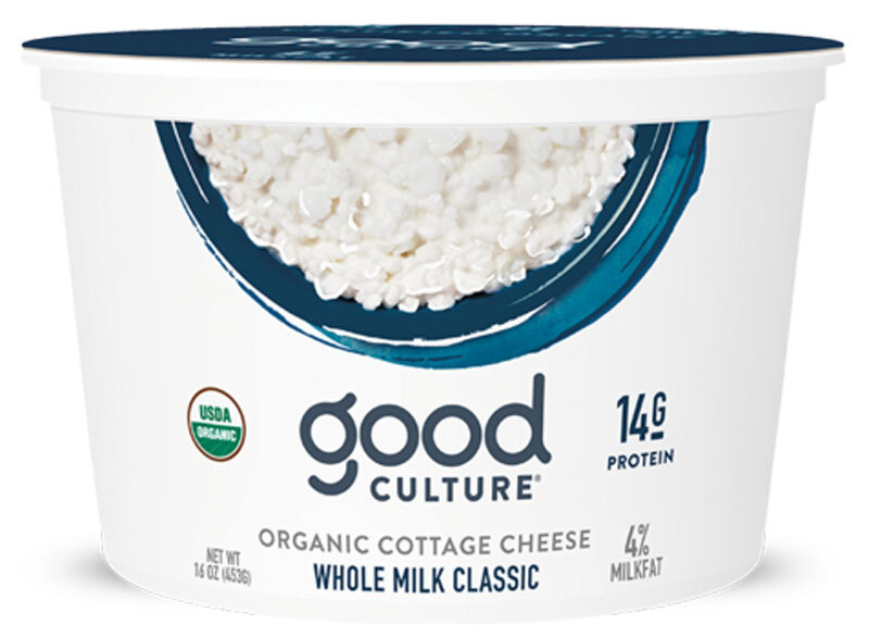 Good culture organic cottage cheese whole milk classic