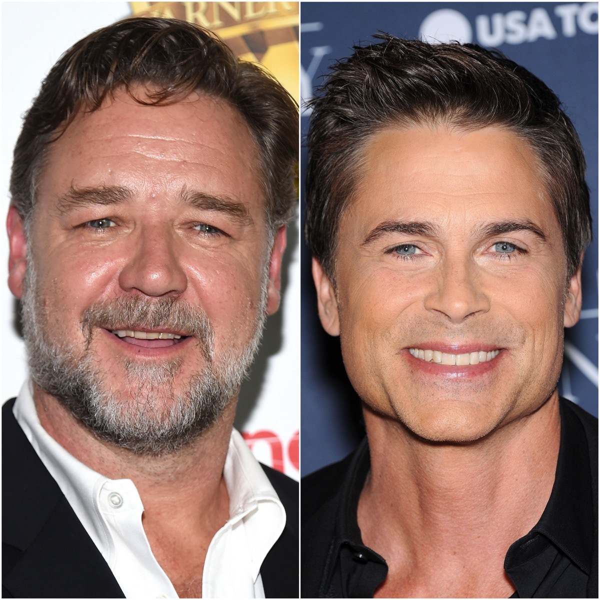 Russell Crowe and Rob Lowe