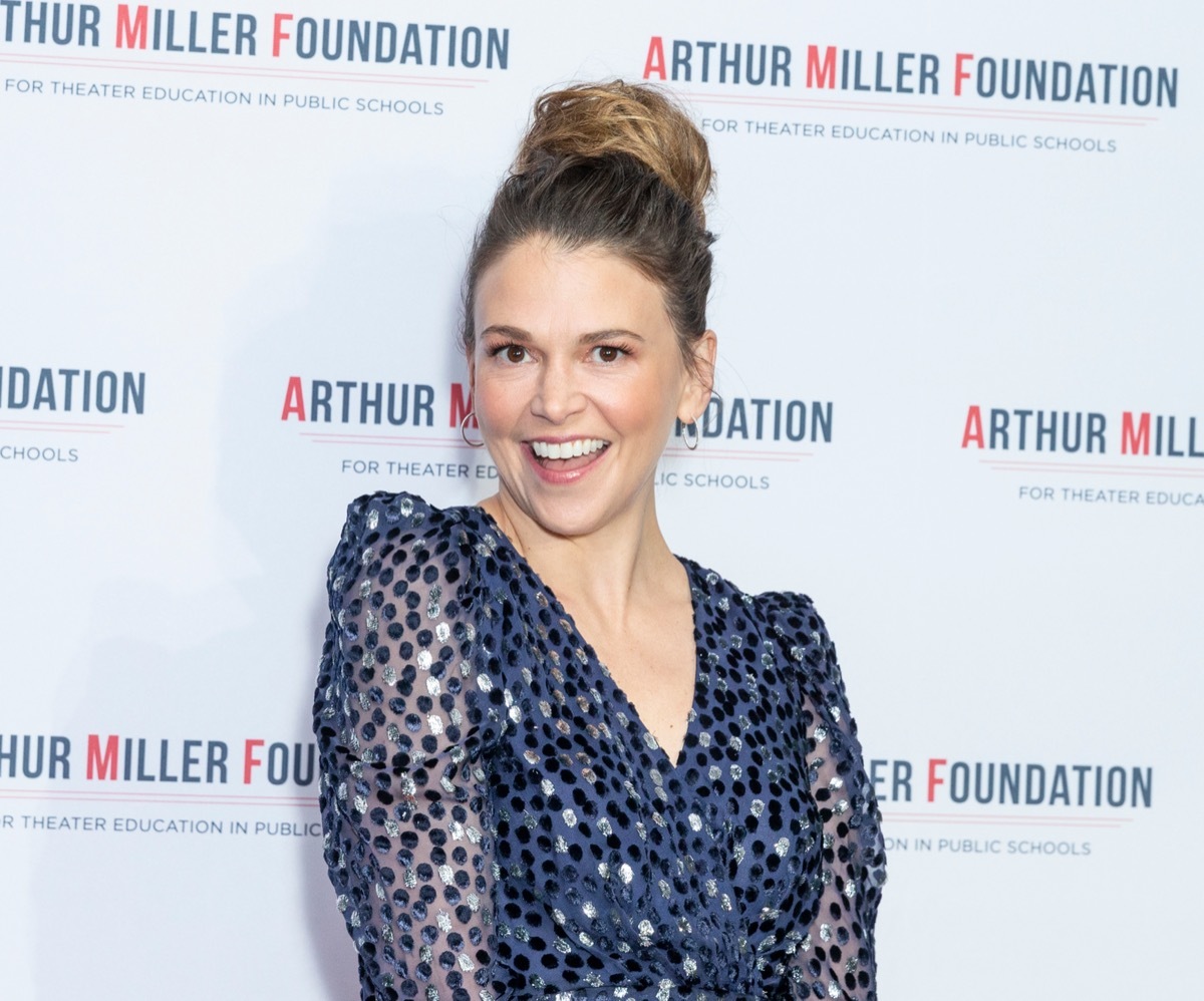 sutton foster at an event 2019