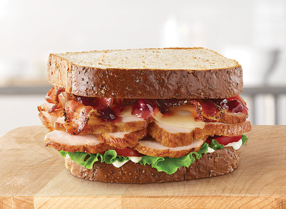 arbys turkey sandwich