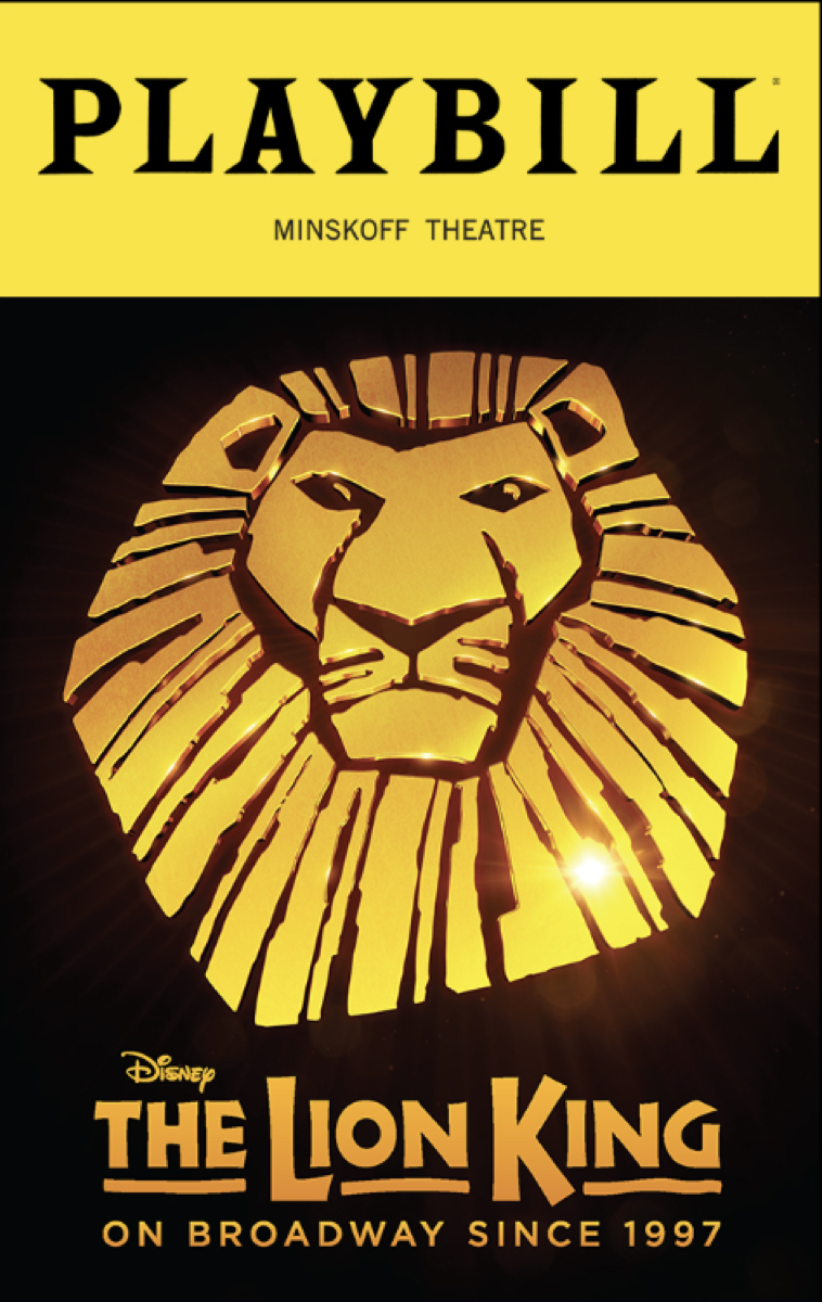 The Lion King Playbill