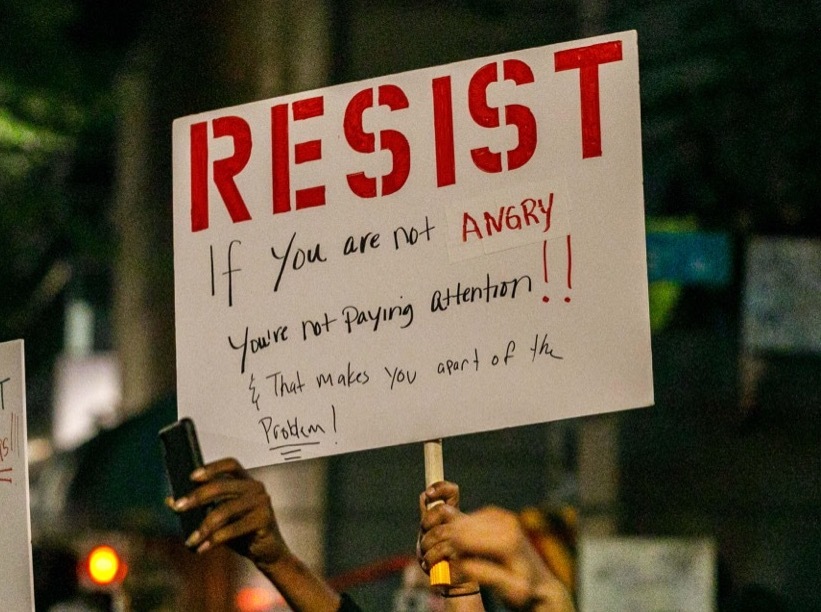 2BW6P2D Demonstrators in Portland, Oregon on May 29, 2020 protested the killing of George Floyd in Minneapolis, Minnesota on May 25 at the hands of the police; the protest turned violent as the Police Justice Center was attacked. (Photo by John Rudoff/Sipa USA)