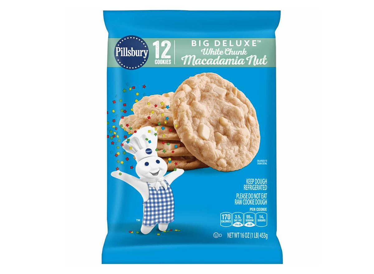 pillsbury white chocolate macadamia nut cookie dough bag