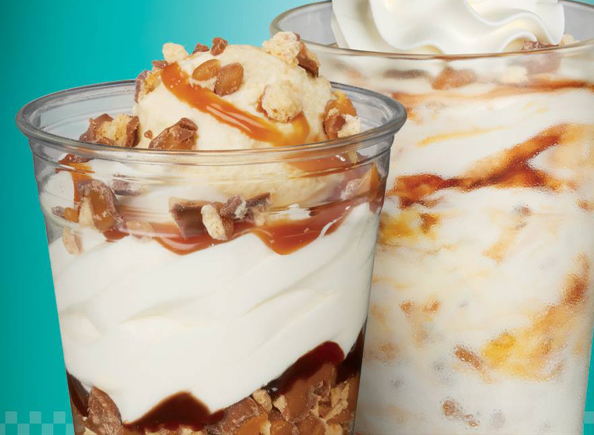 checkers caramel cheesecake crunch