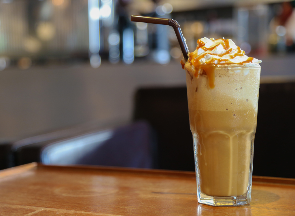 Caramel frappe