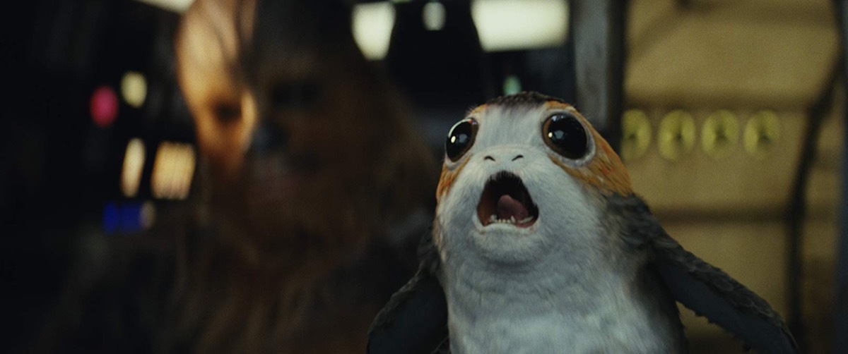 Porg in The Last Jedi