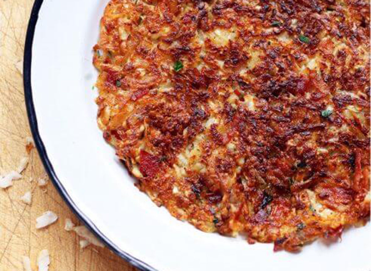 celeriac bacon parmesan rosti