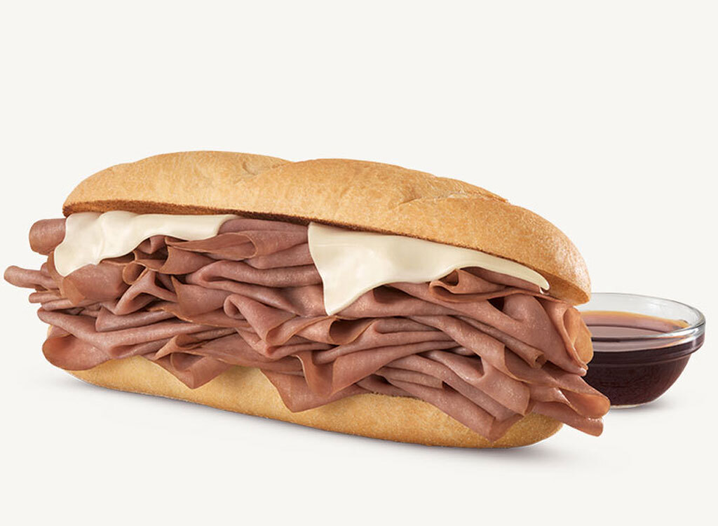 Arby's half pound french dip