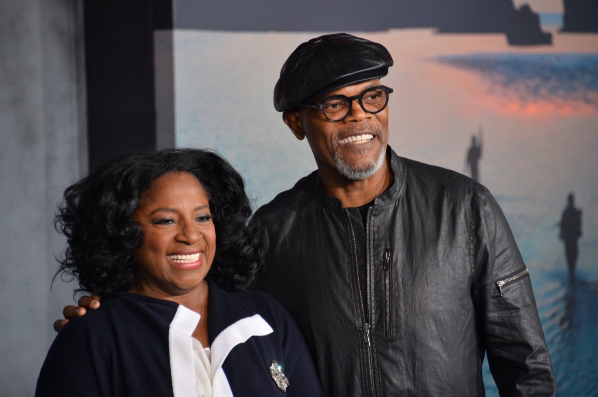 Samuel L Jackson and LaTanya Richardson