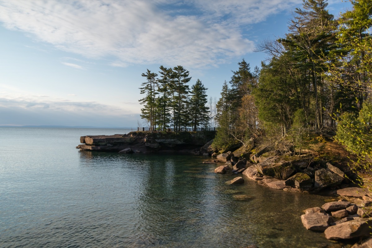 madeline island coast Wisconsin