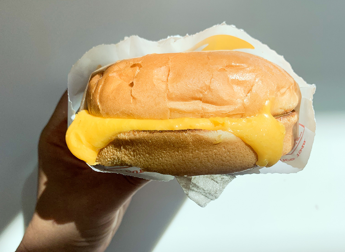 Grilled cheese ordered at In-n-Out