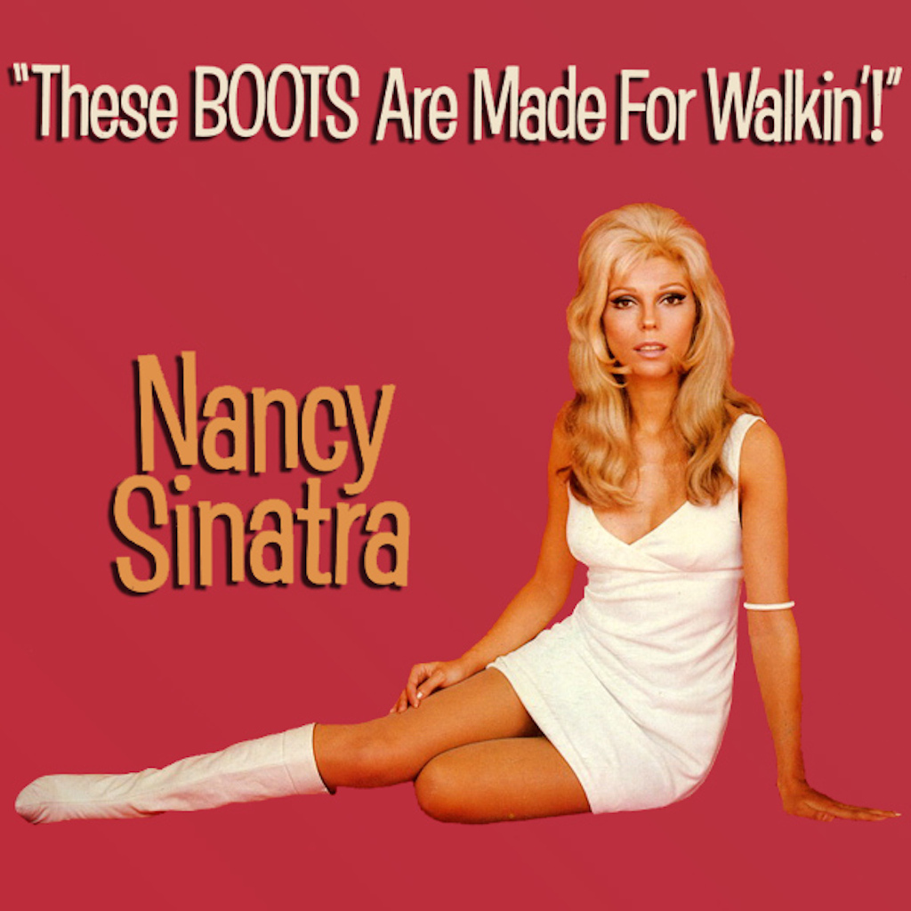 nancy sinatra these boots were made for walking album cover.