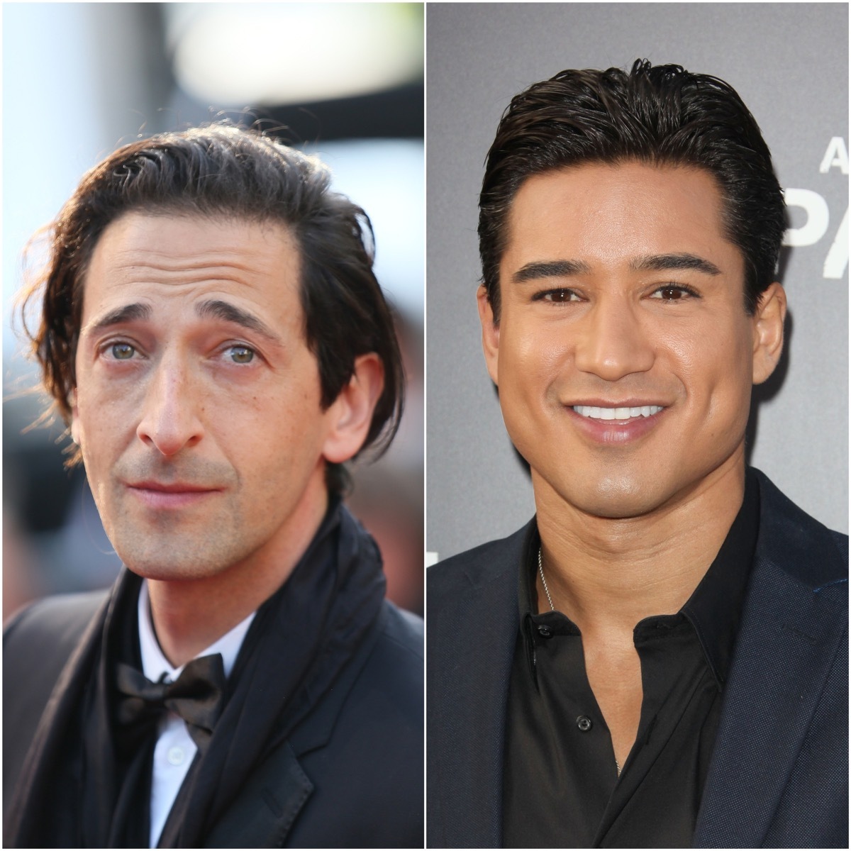 Adrien Brody and Mario Lopez