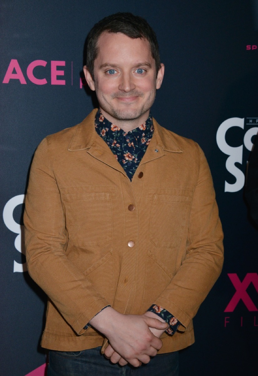 elijah wood on the red carpet