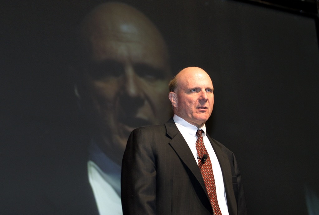 steve ballmer microsoft facebook