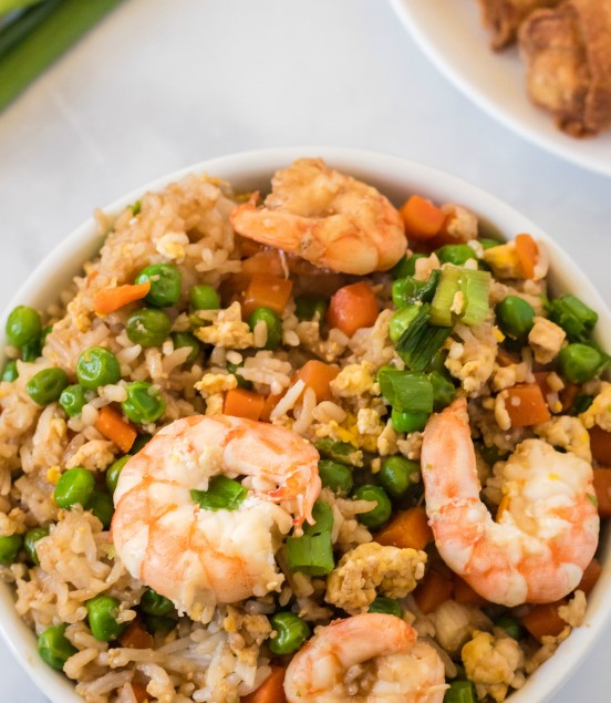 Easy Shrimp Fried Rice | 12 Easy But Delicious Shrimp Recipes | Her Beauty