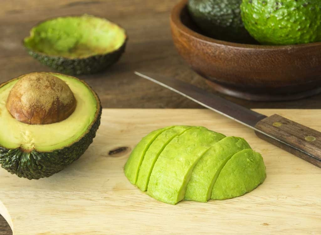 avocado sliced