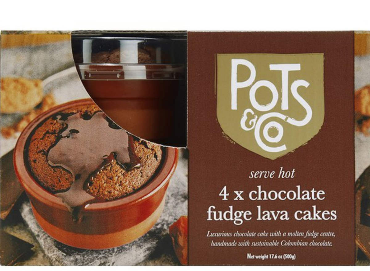 Pots lava cakes