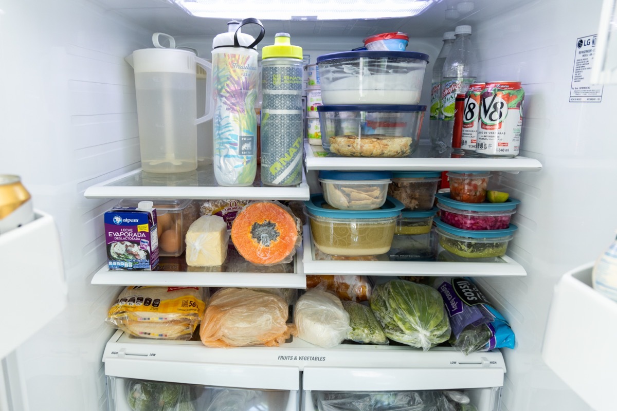 full fridge