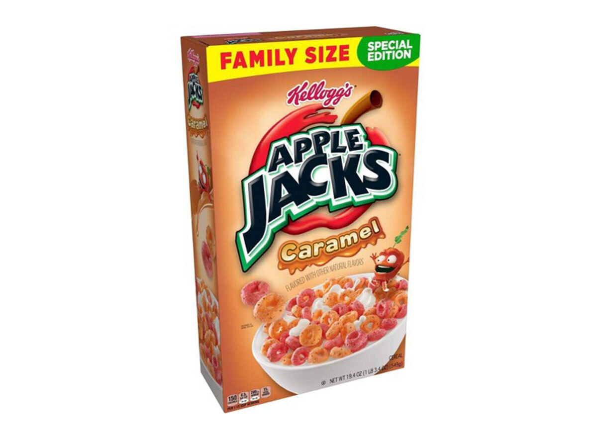 kelloggs apple jacks caramel