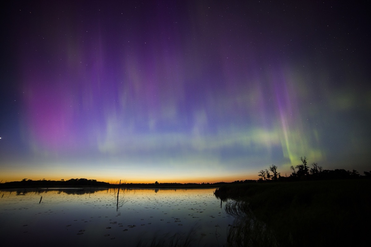 Northern Lights in Minnesota.