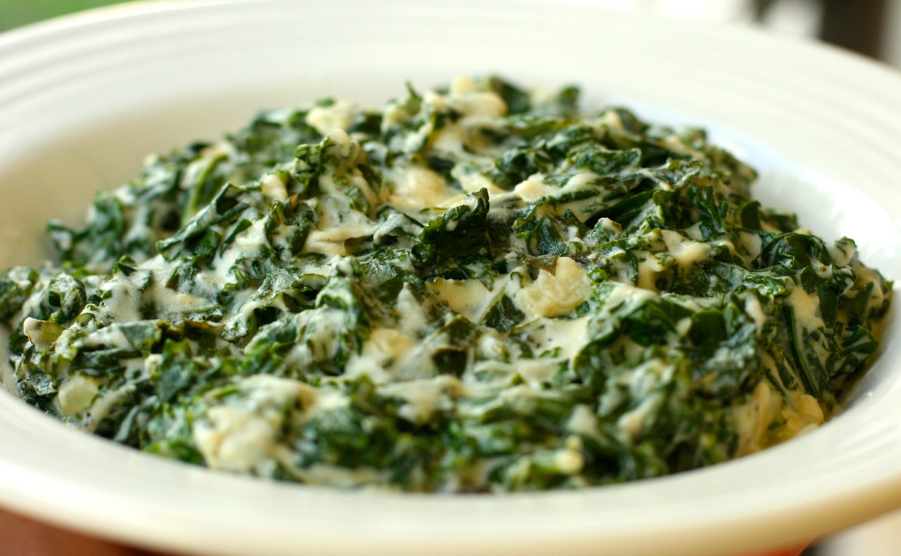 13 Creamed Kale Gratin