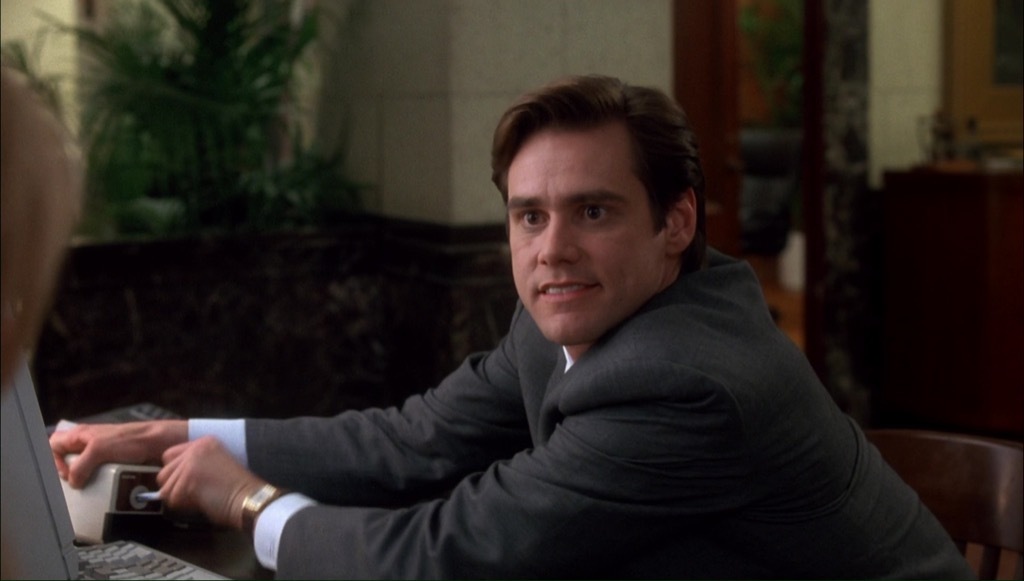 pencil sharpener in Jim Carrey's 