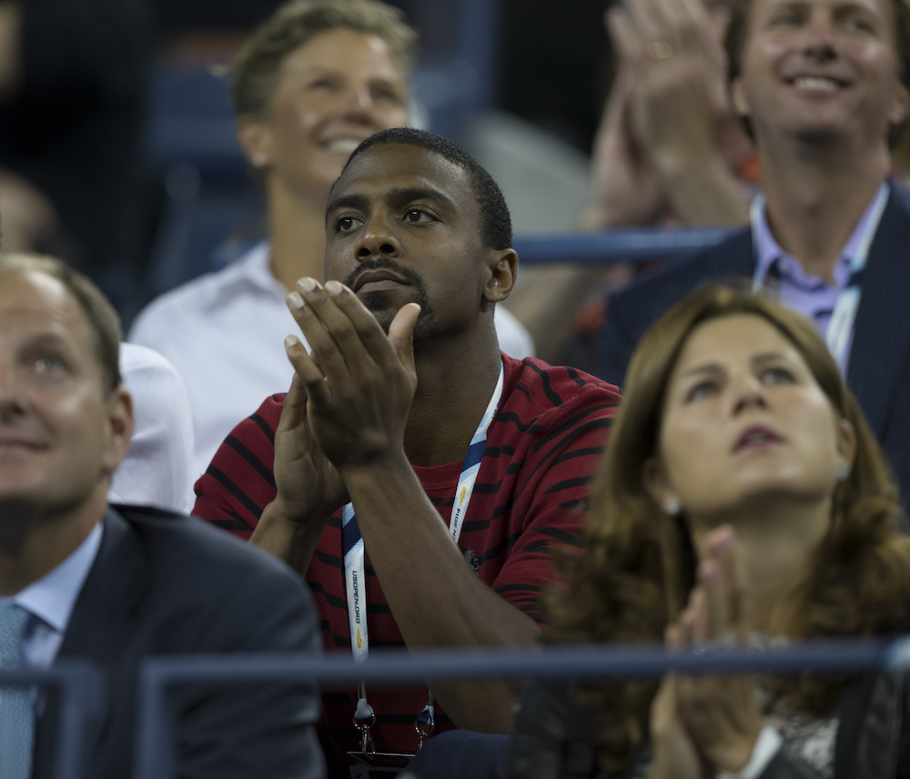 Jeffrey Jordan at the US Open in 2014