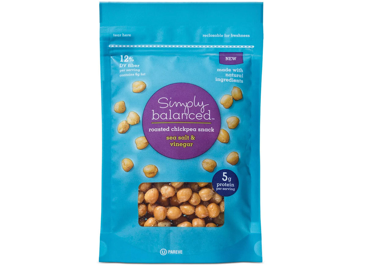 simply balanced salt and vinegar roasted chickpeas