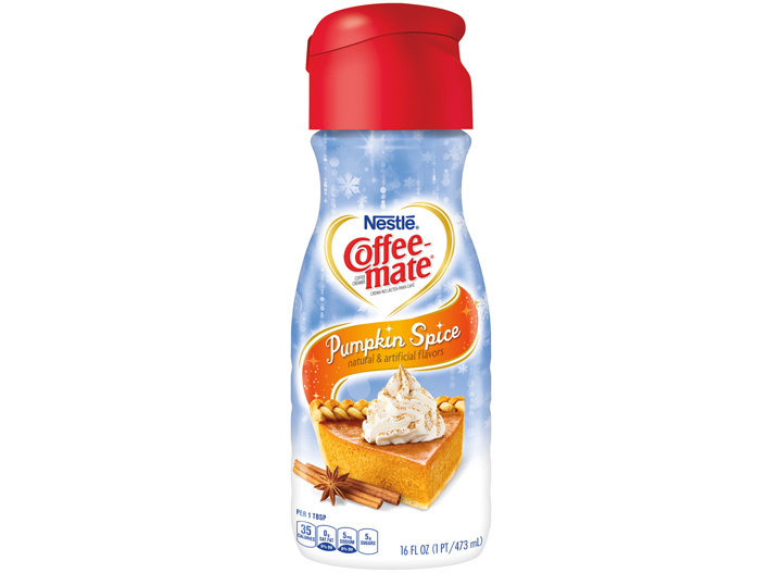 Nestle coffee mate pumpkin spice