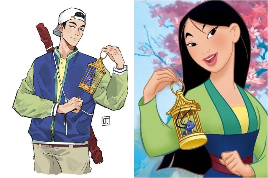 Mulan | If Disney Princesses Were Boys | Her Beauty