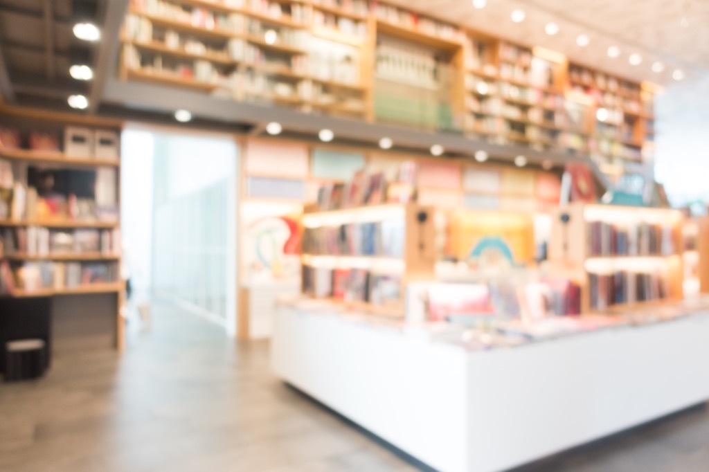 Bookstore interior