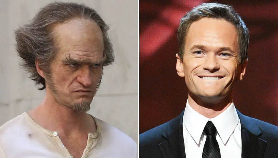 Count Olaf – Neil Patrick Harris | 8 Villains Who Look Incredibly Handsome In Real Life | Her Beauty