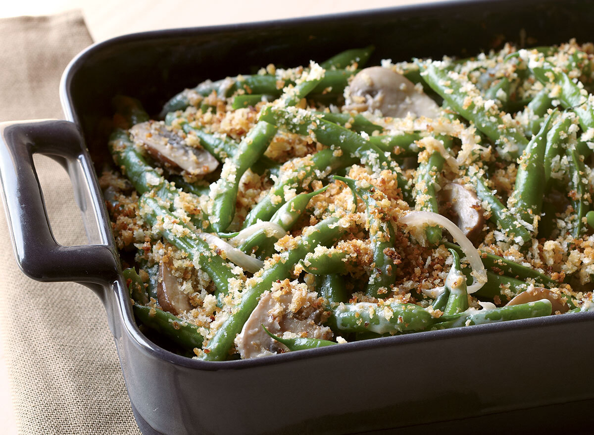 Vegetarian green bean casserole