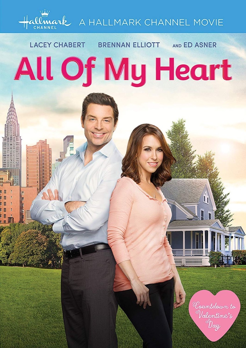 All of My Heart Hallmark movie poster