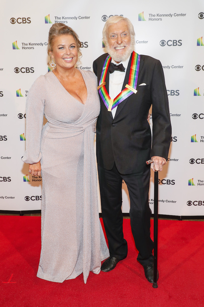 Arlene Silver and Dick Van Dyke at the 2021 Kennedy Center Honors