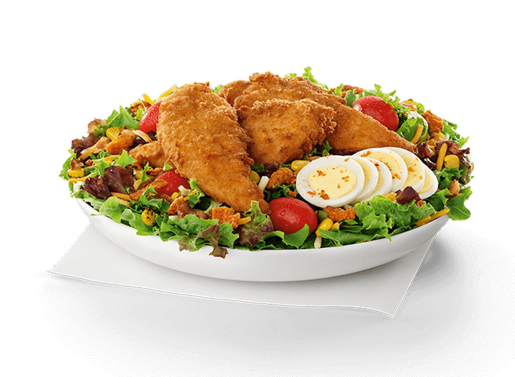 Chick fil a cobb salad chicken strips