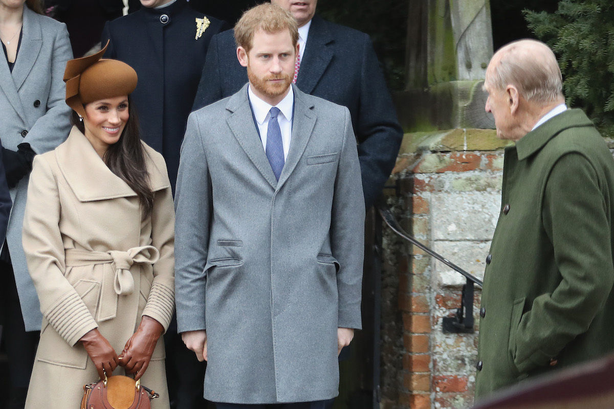 Royal Family attends Christmas Day Church service at Church of St Mary Magdalene on December 25, 2017 in King's Lynn, England.